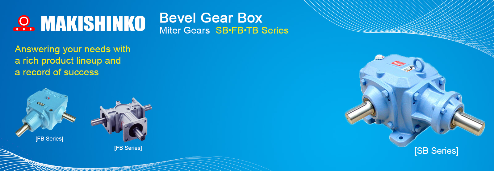 Speed Reducer, Bevel Gear Box, Makishinko